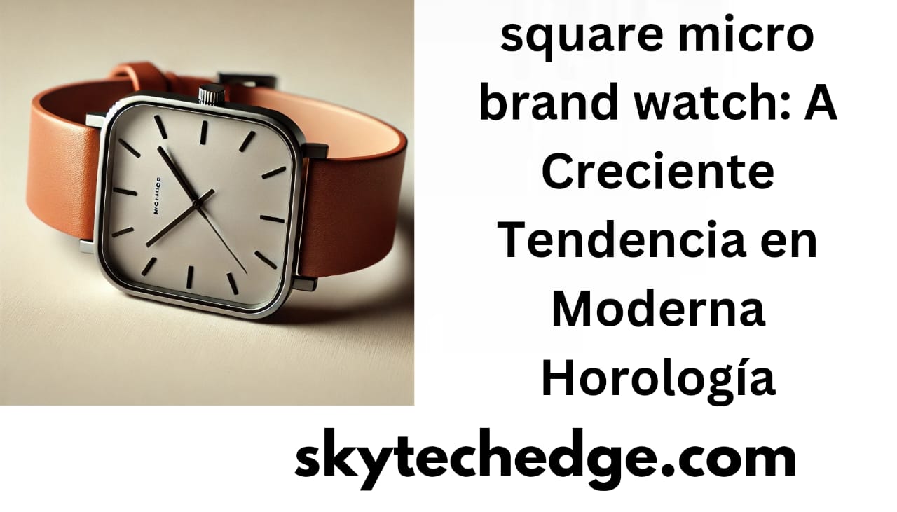 square micro brand watch