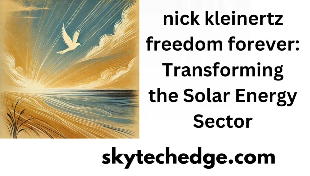 nick kleinertz freedom forever